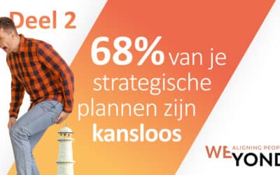 68% van je strategische plannen zijn kansloos (deel 2)